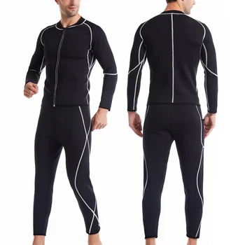 

Men Shapers Thermal Underwear For Male Thermo Clothes Long Johns Sets Winter Compression Sweat Sauna Underwear Shapewear Suits