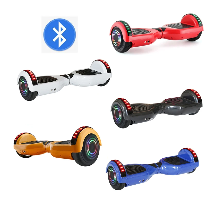 

iScooter 6.5 inch 2 Wheels Smart Electric Hoverboards with LED Light bluetooth Carrying Bag