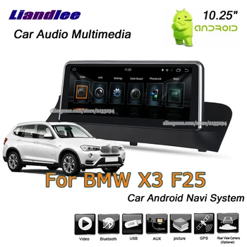 

Liandlee For BMW X3 F25 2010~2017 Support Original Stereo Car System Radio Viedo BT Aux Wifi GPS Map Navi Navigation Multimedia