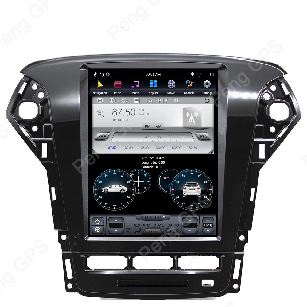 Sale 4G+64G Android 8.1 Car GPS Navigation for Ford Mondeo/Fusion MK4 2011-2013 IPS Screen 6Core In-dash Carplay DVD Player PX-6 Unit 3