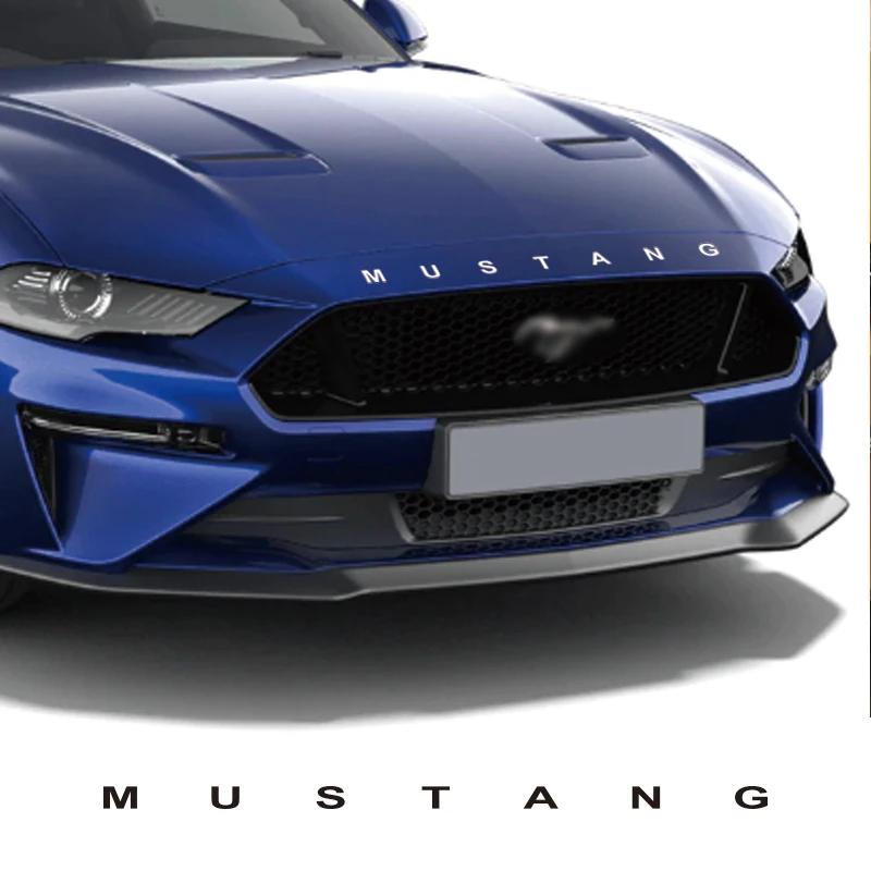 Автомобиль для FORD MUSTANG передняя крышка капота виниловая пленка автомобильные