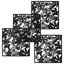Fashion 4 Pcs Butterfly Bird Flower Hanging Screen Partition Divider Panel Room Curtain Home Decor