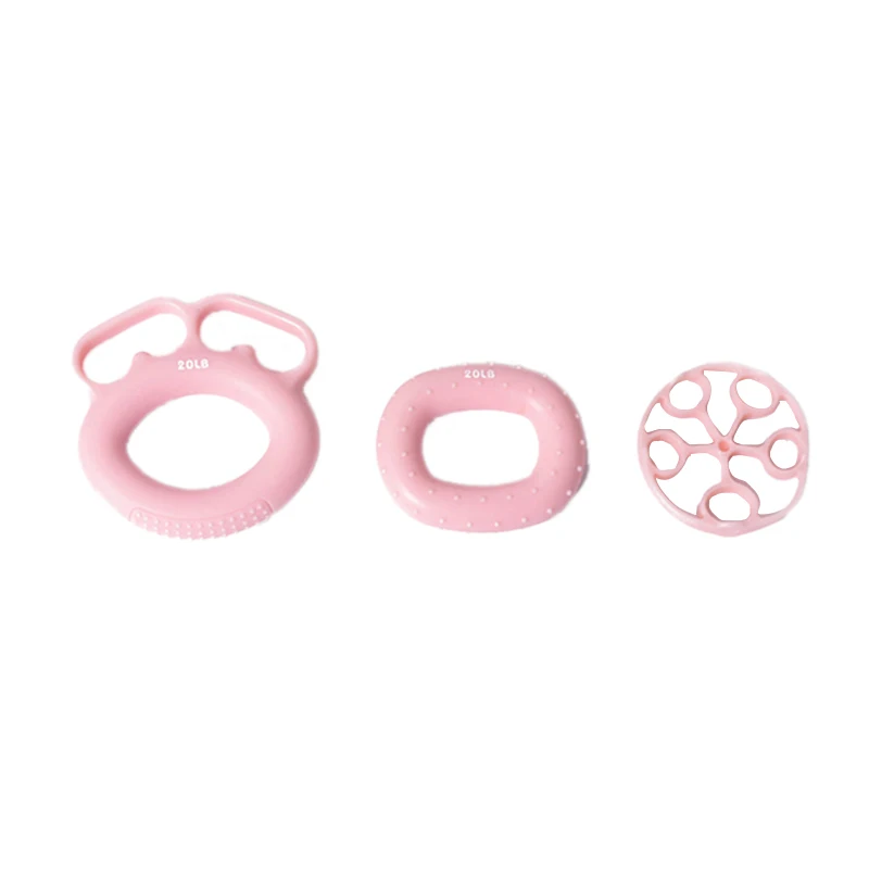 3Pcs Hand Gripper Trainer Finger Exerciser Forearm Hand Carpal Expander Dynamometer Grip Trainer Rings Set