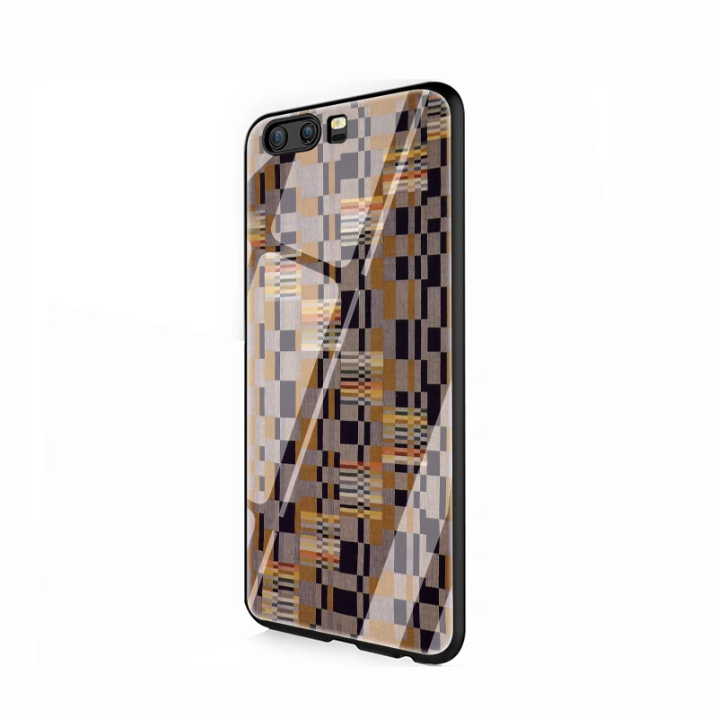 G2 EWAU Mondrian grid Art Design закаленное стекло телефон чехол для Huawei P10 P20 P30 Lite Pro P Smart - Цвет: G2