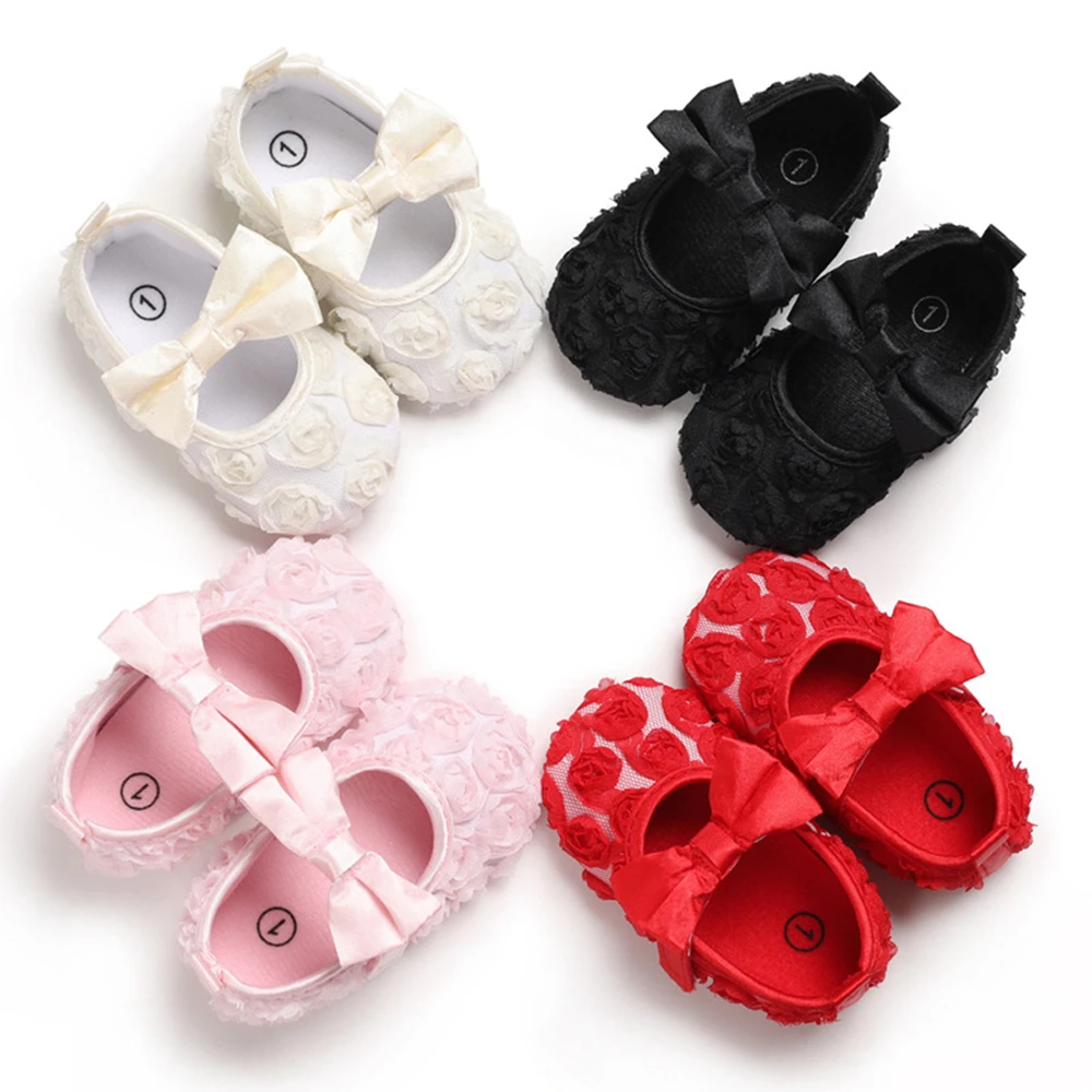 Princess Shoes First-Walkers Newborn-Baby Girls 1-Year-Babyaccessoires Canvas Non-Slip