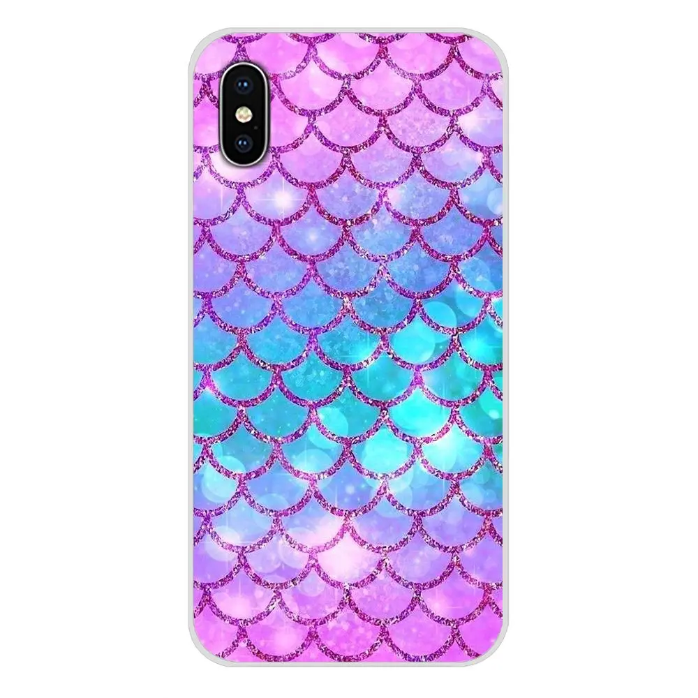 Розовый фиолетовый блестящий силиконовый чехол для Apple iPhone X XR XS 11Pro MAX