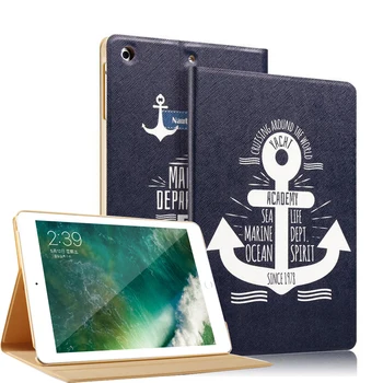 

Flip Case for iPad Air 1 2 2018 9.7 Stand PU Smart Tablet Cover Protector for iPad mini 1 2 3 4 5 6th Generation Silicone Funda