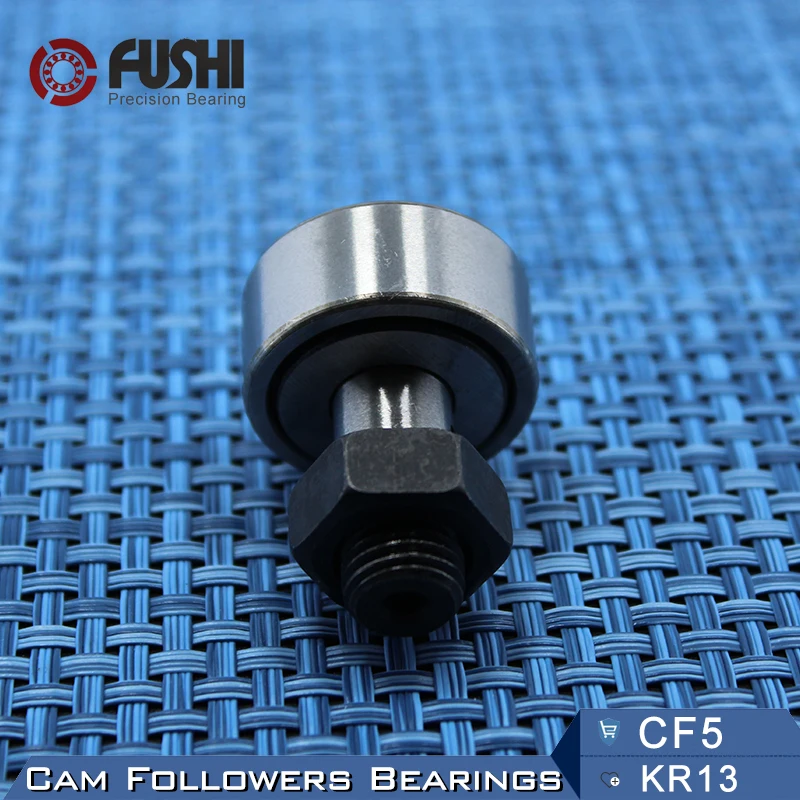 

KR13 CF5 Cam Followers Bearing 5mm 2PCS Stud Type Track Rollers KRV13 CF5B NAKD13 KR13PP / UU Bearings CF-5