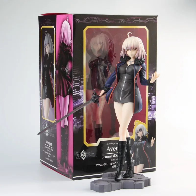 Черное неформальное платье Fate Grand Order Жанна де а экшн фигурка из ПВХ сексуальная