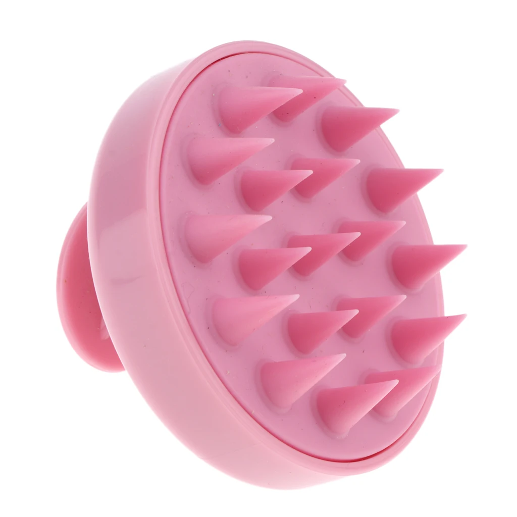 Soft Silicone Scalp Hair Care Shampoo Brush Hair Washing Scalp Massage Comb for Baby Body Washing Hair Brush Comb