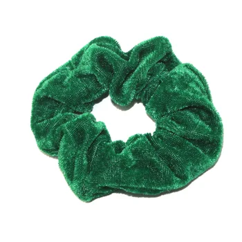 

50 Pcs Velvet Elastic Hair Bands Hair Scrunchies Stretchy Elastic Ponytail Loop Holder HJL2019