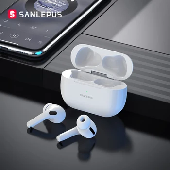 

SANLEPUS Earbuds Pro NEW Wireless Headphones TWS In-Ear Bluetooth Earphones 9D Stereo Headset For Android iPhone Xiaomi Huawei
