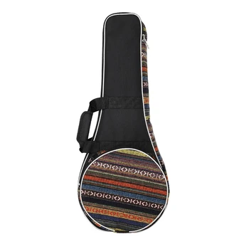 

Hot National Wind Mandolin Plus Cotton Thick Shoulder Bag Universal Mandolin Oxford Cloth Bag Musical Instrument Accessories