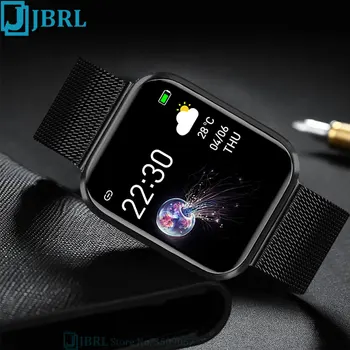 

Full Touch Smart Watch Men Women Smartwatch Electronics Smart Clock For Android IOS Fitness Tracker Stainless steel Smart-watch