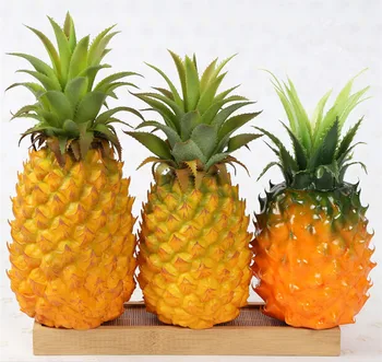 

Artificial Pineapple DIY Artificial Fruits Plastic Fake Fruit for Home Garden Decor Christmas Wedding Party Supply