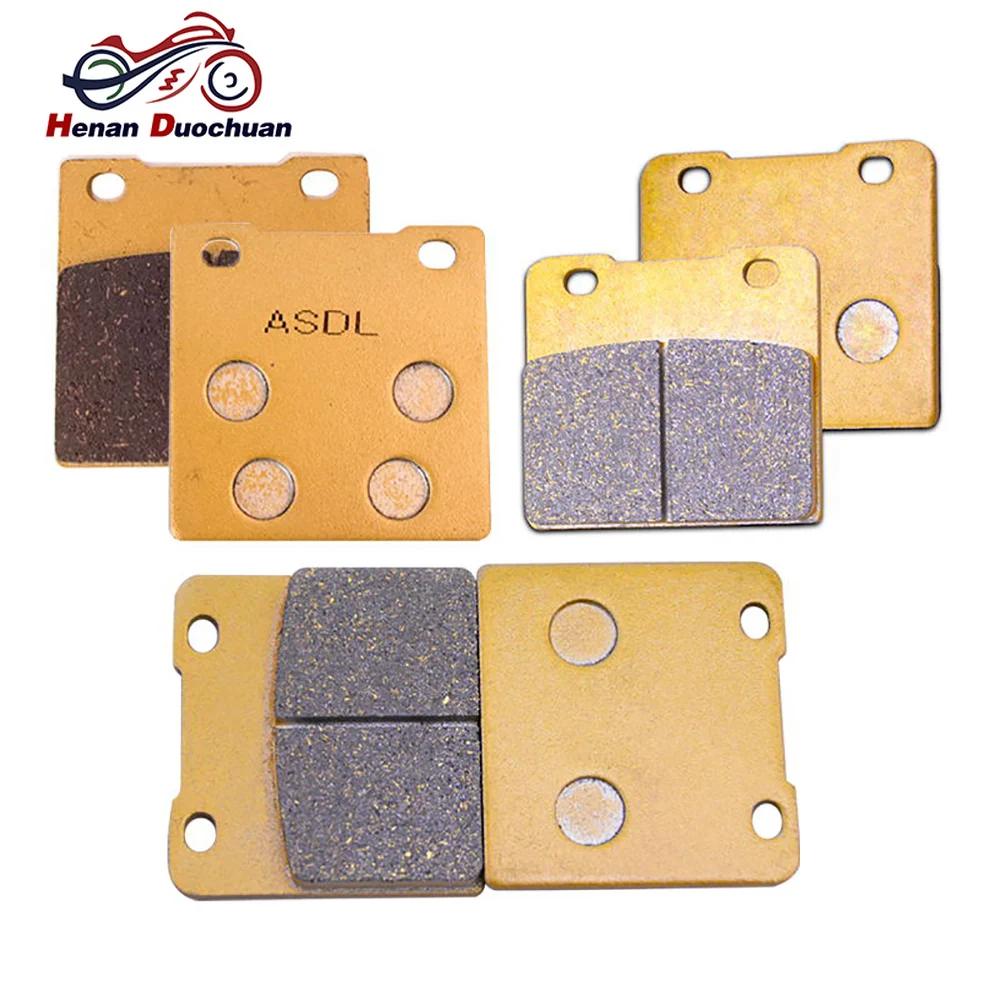 Спереди и сзади тормозные колодки набор для Suzuki GSX250 GSX250R GSXR250 GSX-R250 GSXR400 GSX-R400 RG500 гамма RG 500 GSX GSXR GSX-R 250 400