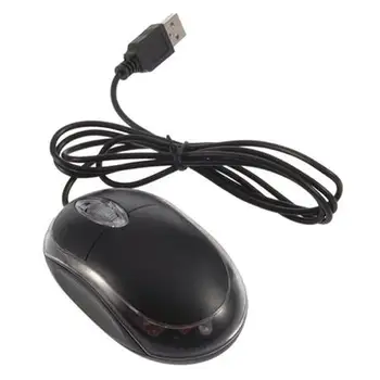 

USB Black Wired Gaming Mouse Optical Light Scroll Wheel Mice Mouse mouse sem fio for Computer PC Laptop Mouse Gamer игровая мышь