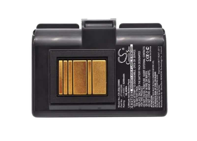Cameron sino 5200 мА/ч батарея для Зебра QLN220 QLn220HC QLN320 QLn320HC ZQ500 ZQ510 ZQ520 ZQ610 ZQ610HC ZQ620 ZQ620HC ZR628 |