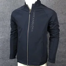 Череп молния Гольф Марка Lona куртка спортивная одежда для игр длинный рукав сохраняет тепло Гольф тренировочная куртка для мужчин