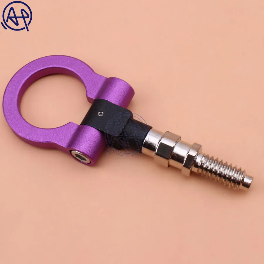 Универсальный 1 комплект Фиолетовый Алюминиевый автомобильный гоночный трейлер