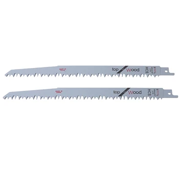 

2pc Reciprocating Saw Blades 9.5 Set Electric Wood Metal Pruning S1531L
