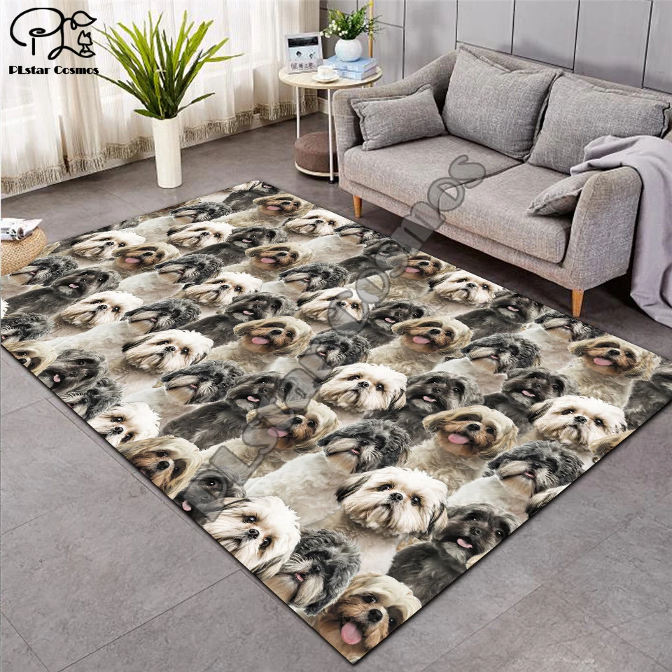 Собака/ковер в форме кошки нордические ковры мягкие фланелевые 3D коврики с принтом коврик для гостиной коврики противоскользящие большие ковры ковер Декор для гостиной D-001