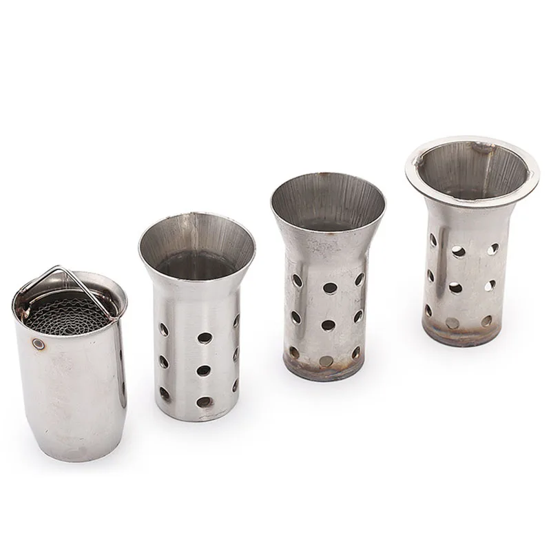 51mm60mm мотоцикл выхлопной дБ убийца для Akrapovic глушитель катализатор дБ убийца глушитель шумоподавитель для внедорожного велосипеда