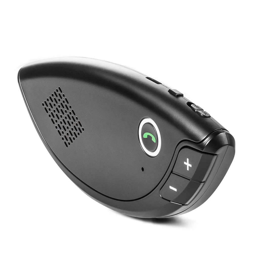 Автомобильный Bluetooth приемник солнцезащитный козырек Кондиционер Выход Hands-free усилитель вызова одна кнопка ответа mp3-плеер