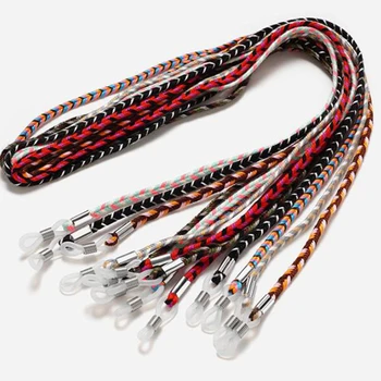 

2020 Chic Fashion Reading Glasses Chain For Women Black Weaving Braided Sunglasses Cords Casual Glasses Rope For Women Glasses
