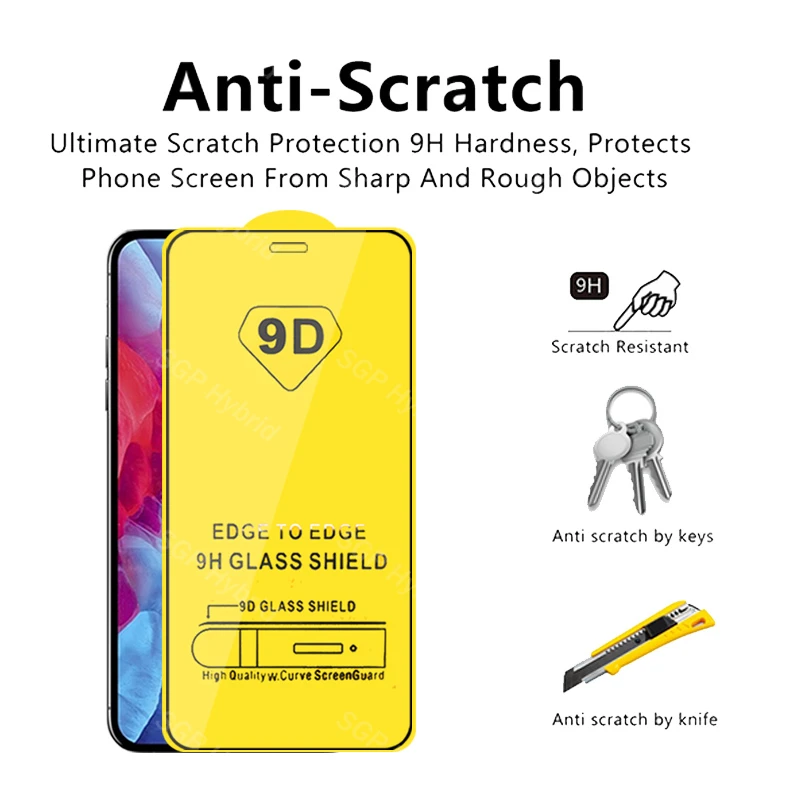9D Glass for iphone 12 pro max tempered glass case on for iphone 12 mini 12pro 12max iphone12 safety protective phone cover