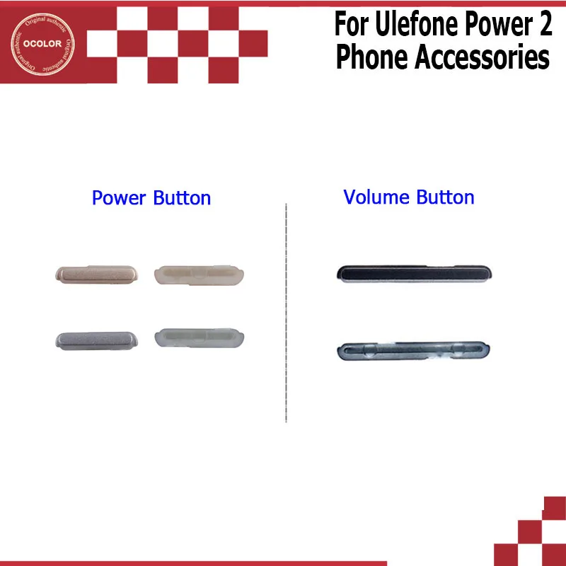 Ocolor для Ulefone Power 2 кнопки питания высококачественные запасные части кнопка