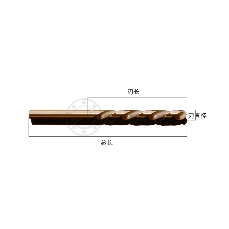 1-10mm turning bit for industrial grade iron drilling stainless steel 304 cobalt-containing twist bit drilling