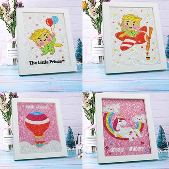 

Cartoon 5D Diamond Painting little Prince fairy tale DIY Rhinestone Diamond Painting animal For Adult and Kids Gift Home Decor