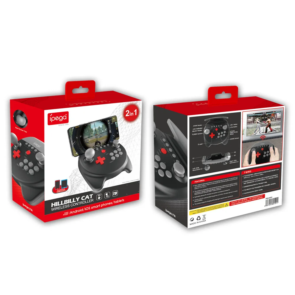 Dual Rocker juhtmevaba Bluetooth-käepide Android IOS otseühendusega otsemängukontroller_voghion.com