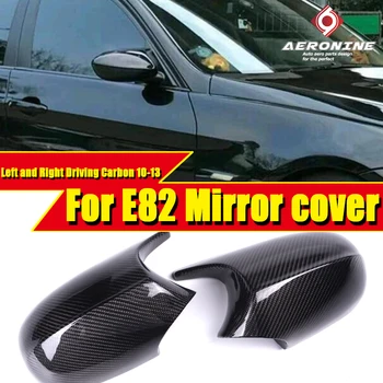 

Mirror cover Caps For BMW E82 1 Series Sedan Replacement 2-Pcs M-Look Mirror Cap 100% Real Vacuumed Dry Carbon Fiber 2010-2013