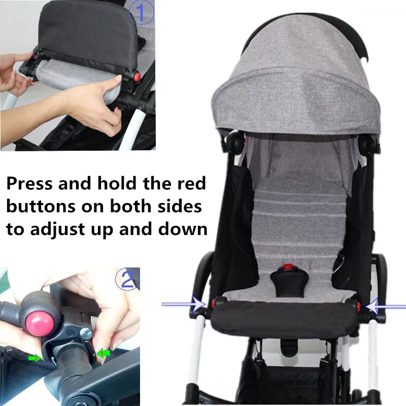 

Stroller Accessories for Babyzen Yoyo Baby Time Yoya Foot Rest Baby Throne Infant Carriages 21Cm Feet Extension Pram Footboard