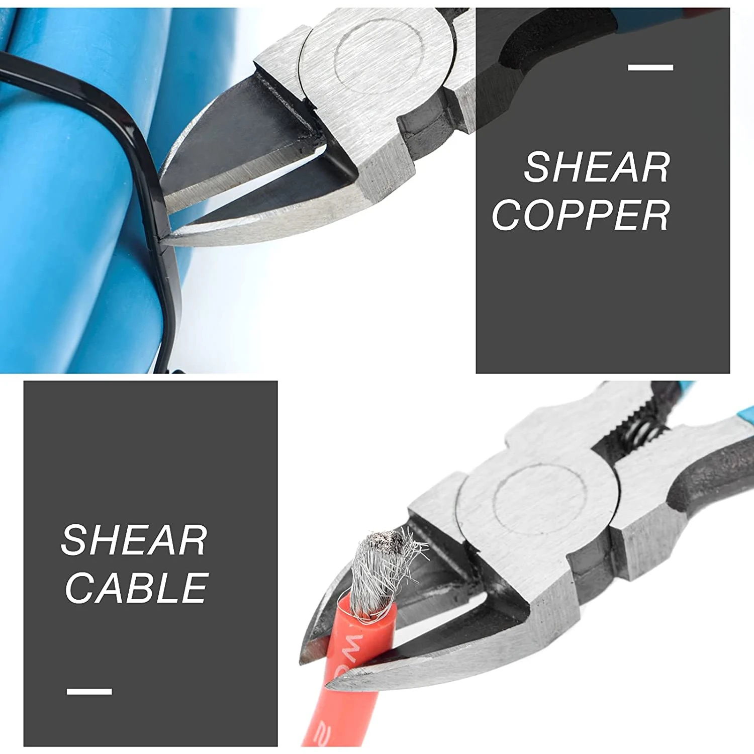 iCrimp PL2100 Diagonal Flush Cutter 5-Inch Side Cutting Pliers Electronics Pliers with Pointed Nose for Reeled Terminals universal pliers hand tools cutting pliers wire cutter wire cutting pliers wire pliers crimping pliers
