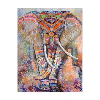 

Home Decoration Polyester Bedroom Wall Tapestry Elephant Printed Ethnic Style Beach Background Art Gift Corridor Living Room