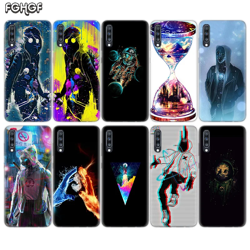 Fondos de pantalla 3D резиновый чехол для samsung Galaxy S9 S8 A6 A8 J4 J6 Plus + J8 A7 A9 2018 Примечание 10 Pro 9 8 S7