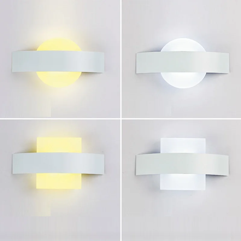 

modern simple LED sun Wall Lights nordic design bedhead light fixture for Bedroom Lights Indoor Dining-room Corridor Lighting 220 110