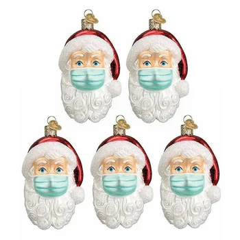 

Christmas Decorations 2020 Christmas Ornaments Santa Wearing Christmas Holiday Decorations For Home Christmas New Year