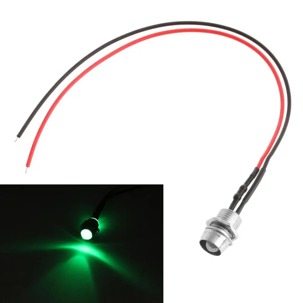 1 шт. белый красный синий светодиодный индикатор лампа для пилота приборной