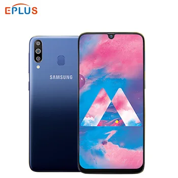 Перейти на Алиэкспресс и купить Совершенно новый глобальный samsung Galaxy M30 M305F/DS мобильный телефон с двумя sim-картами 5000 мАч 6,4 дюймExynos 7904 4 Гб 64 ГБ 3 тыловая камера 4G смартфон