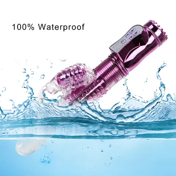 Automatic Telescopic Rotating Beads Vibrator For Clitoris Vaginal Stimulator Women Dildos Anal Plug Adults Erotic Toys Sex Shop 6
