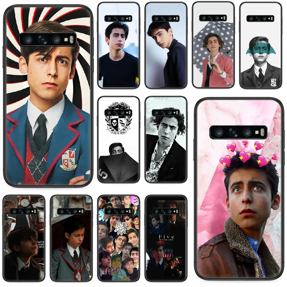 Чехол для телефона Aidan Gallagher Number Five Samsung Galaxy S 10 20 3 4 5 6 7 8 9 Plus E Lite Uitra black hoesjes art |