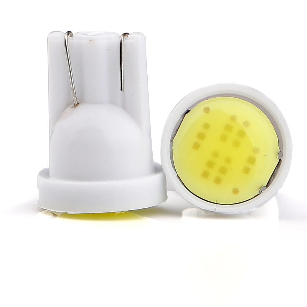 YM E яркий 10X T10 194 168 W5W 24V 12V COB 2W Светодиодный Автомобильные фары Подсветка салона