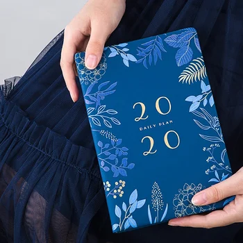 

2020 Timetable Efficiency, 365 Days Diary A5 Simple Fashion Notebook Office Stationery Timetable