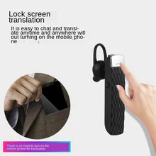 Sports Bluetooth Headset TWS Stereo Wireless Language Translator Business Bluetooth Headset