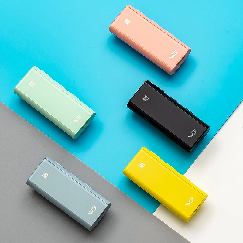 HiBy W3 USB DAC 3.5mm Wireless Bluetooth Headphone Amplifier receiver AK4377 UAT APTX HD LDAC CSR8675 Bluetooth 5.0 chipset