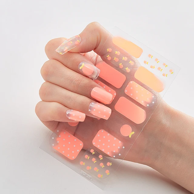Five Sorts 0f Nail Stickers Decals Plain Stickers Nail Stickers Designer Nails Sticker Designer Nails Art Decoration Nailart DQ-25